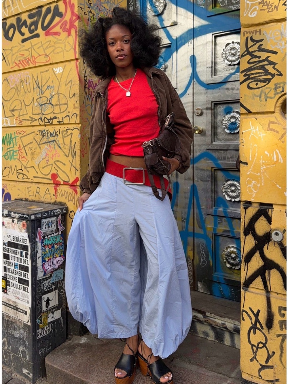 Free People Bubble Pop Cropped Balloon Pants